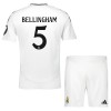 Officiële Voetbalshirt + Korte Broek Real Madrid Bellingham 5 Thuis 2024-25 - Kids